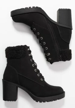 Anna Field Winter Boot - Enkellaarsjes Met Plateauzool - Black -Anna Field 155f8fed223d4582b636130f8e4a2046