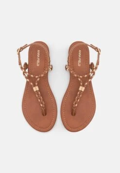 Anna Field Teensandalen - Cognac/Gold 11 Anna Field Teensandalen - Cognac/Gold -Anna Field 7c596d3d4dd6464c819a2b72b8deb71f