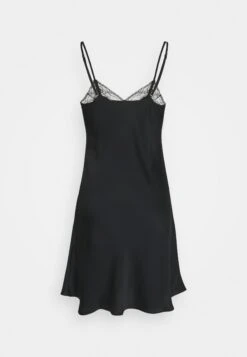 Anna Field Hammered Satin Nightie - Nachtjapon - Black -Anna Field 81ba39e4a7c34ae08ecb2226b80f5767