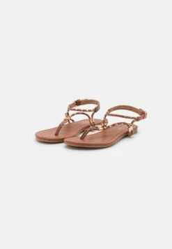 Anna Field Teensandalen - Cognac/Gold 8 Anna Field Teensandalen - Cognac/Gold -Anna Field 8e1d6ac5d8ec478886ba5afccecbc513