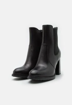 Leather- Enkellaarsjes Met Hoge Hak - Black 8 Leather- Enkellaarsjes Met Hoge Hak - Black -Anna Field 905be349a0424c6ebaa958778d635f40