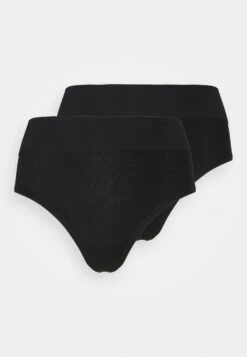 Anna Field 2Pp High Waist Thong - String - Black -Anna Field ac60c9acfebe4964ac8a53e807d6f502